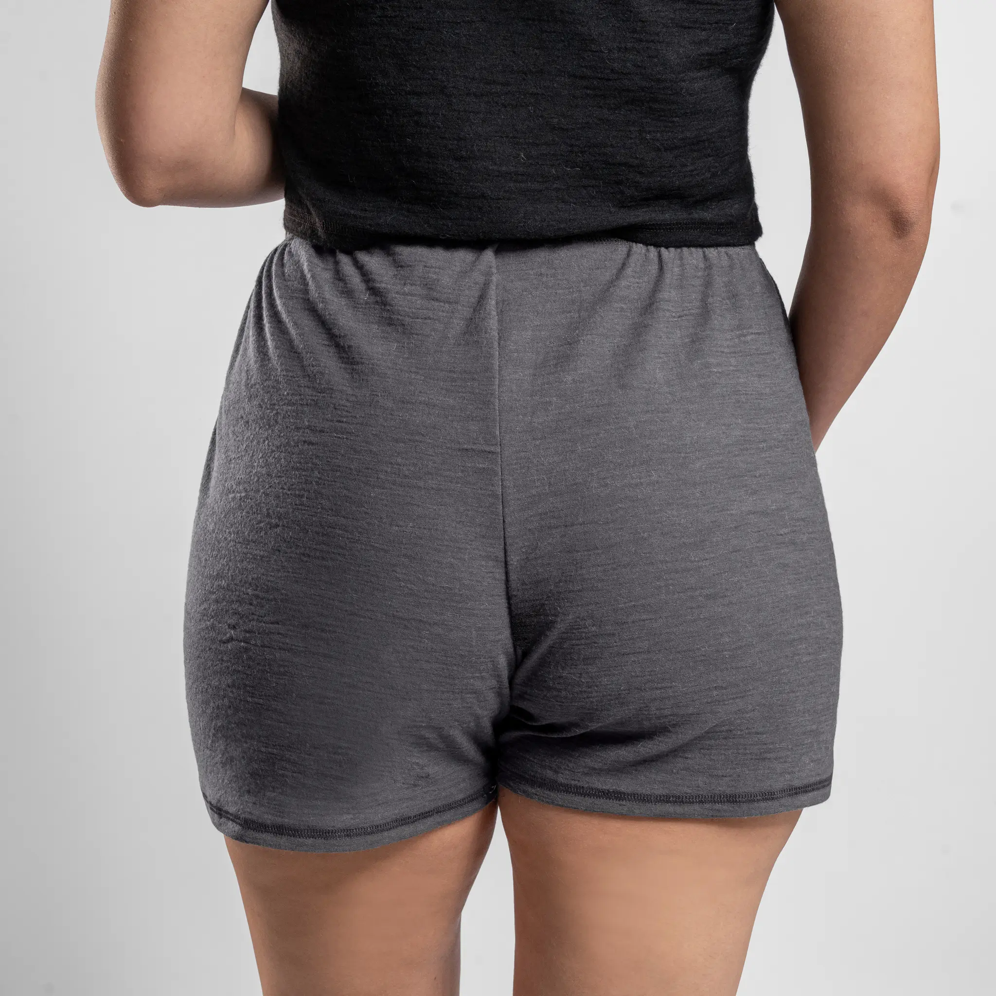 Women's Alpaca Wool Shorts: 160 Ultralight - Image 11