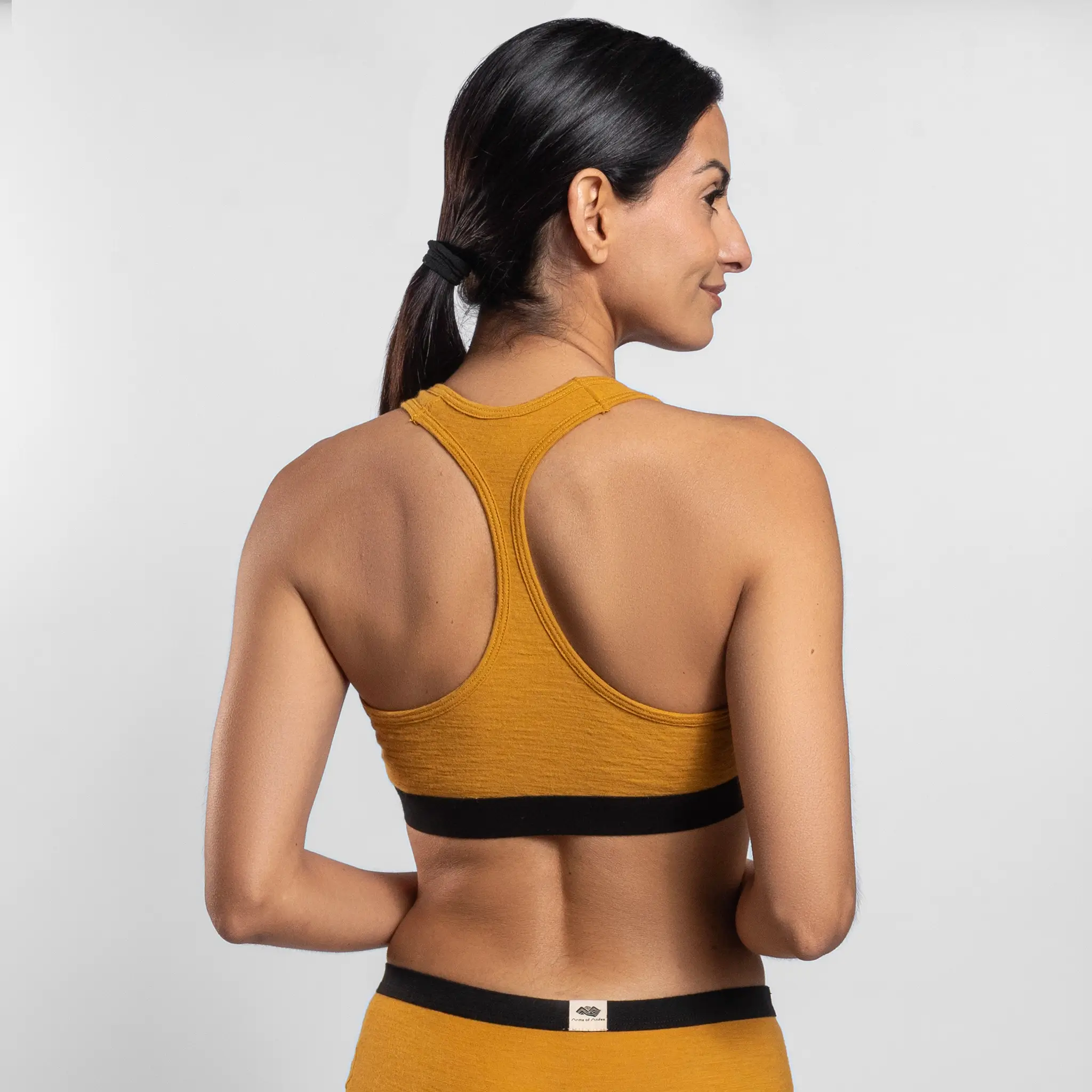 Women's Alpaca Wool Sports Bra: 160 Ultralight - Image 12