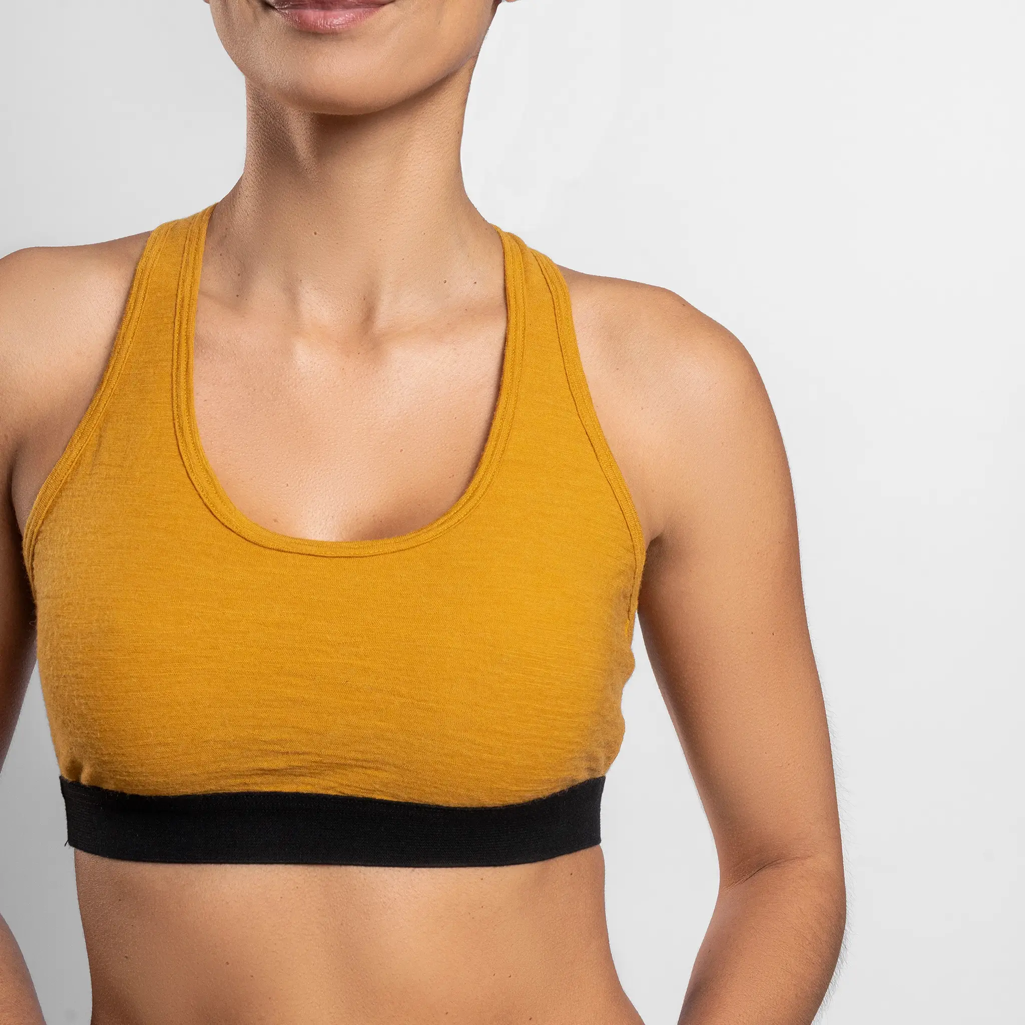 Women's Alpaca Wool Sports Bra: 160 Ultralight - Image 13