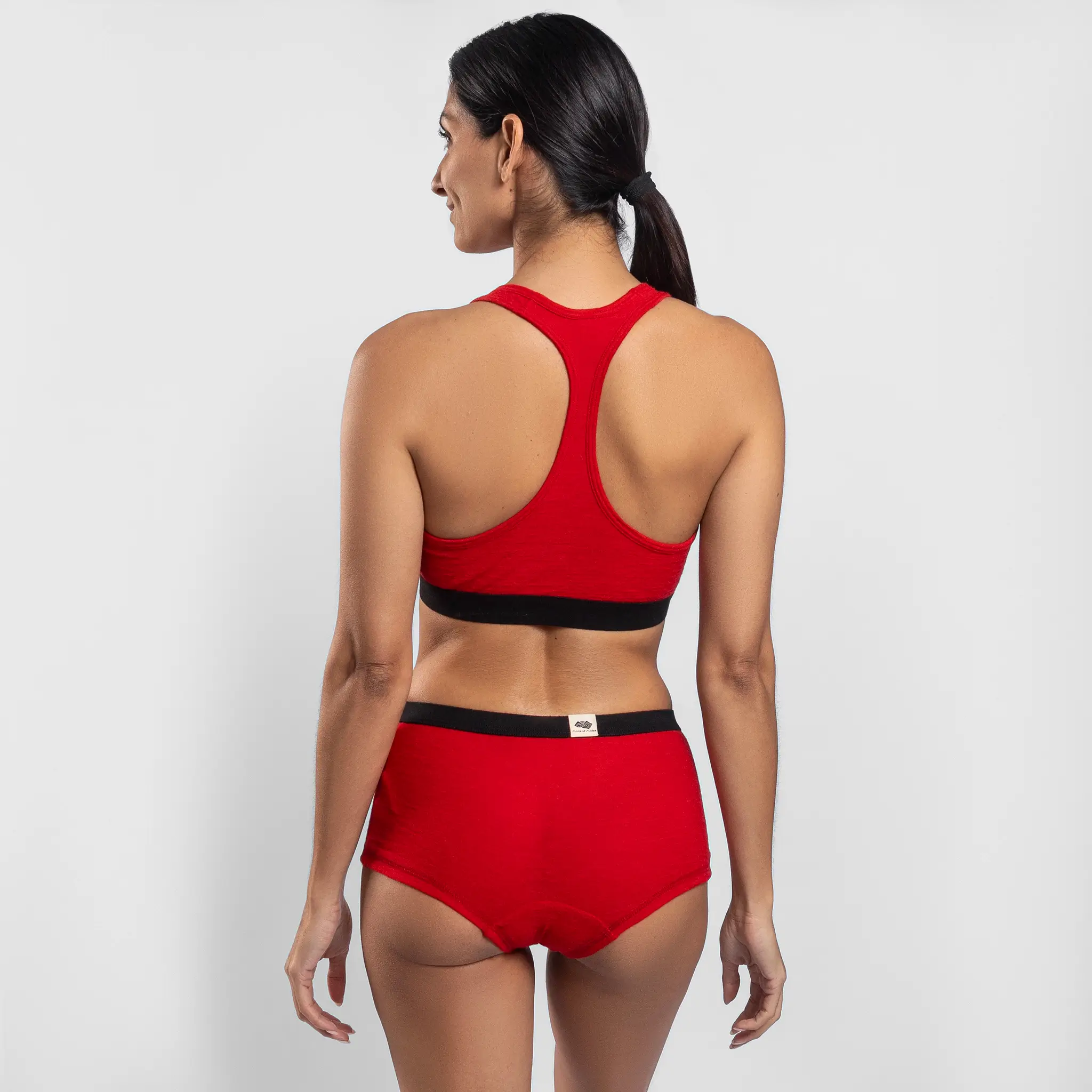 Women's Alpaca Wool Sports Bra: 160 Ultralight - Image 19