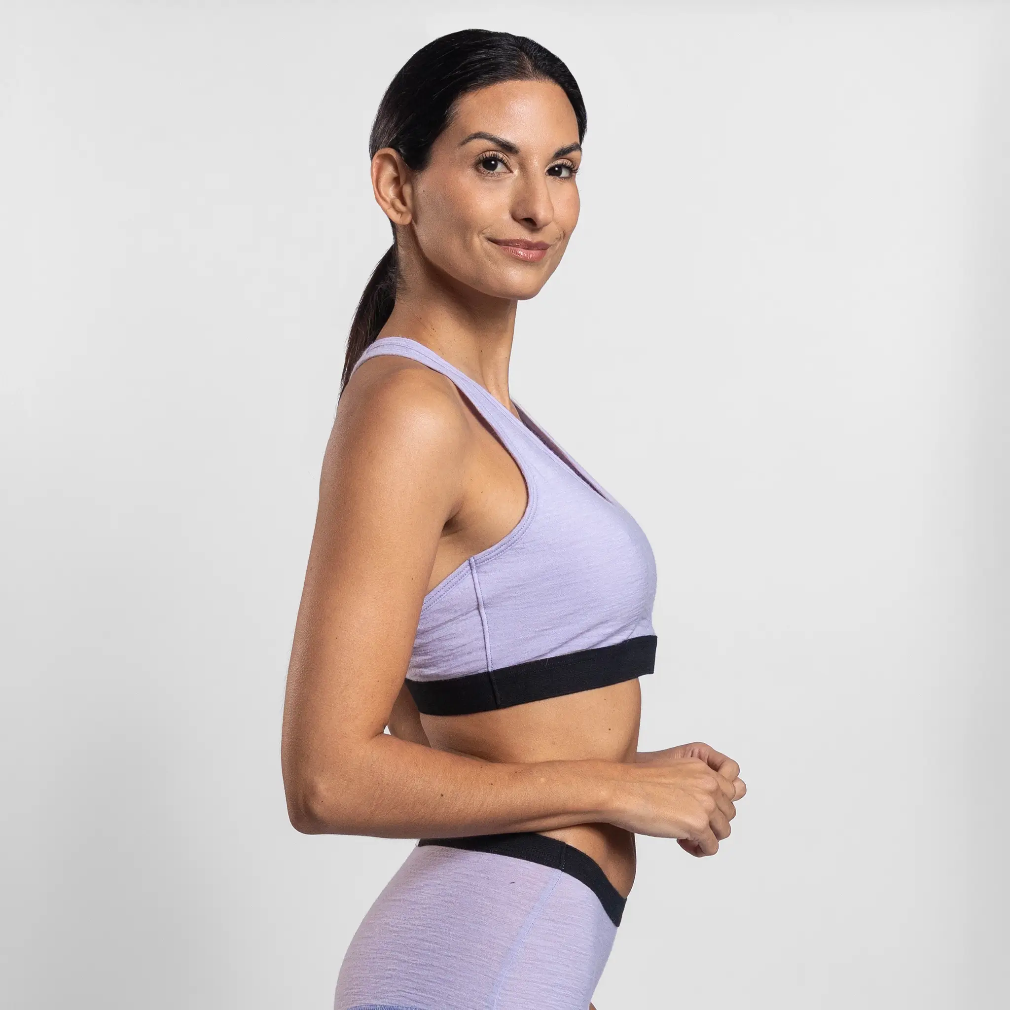 Women's Alpaca Wool Sports Bra: 160 Ultralight - Image 22