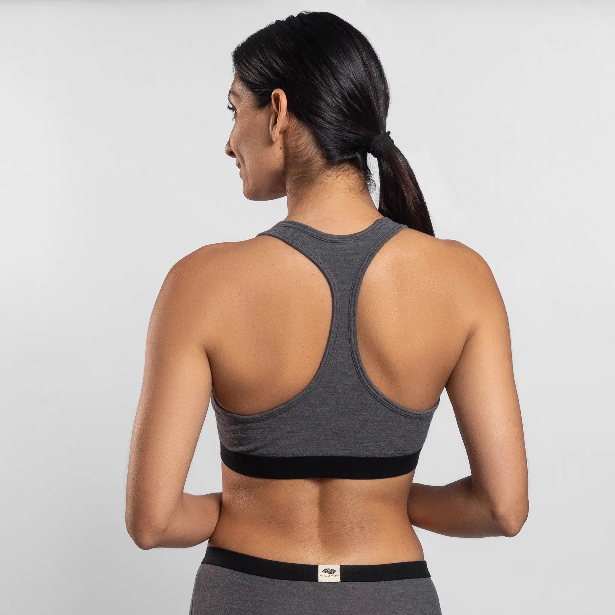 Women's Alpaca Wool Sports Bra: 160 Ultralight - Image 31