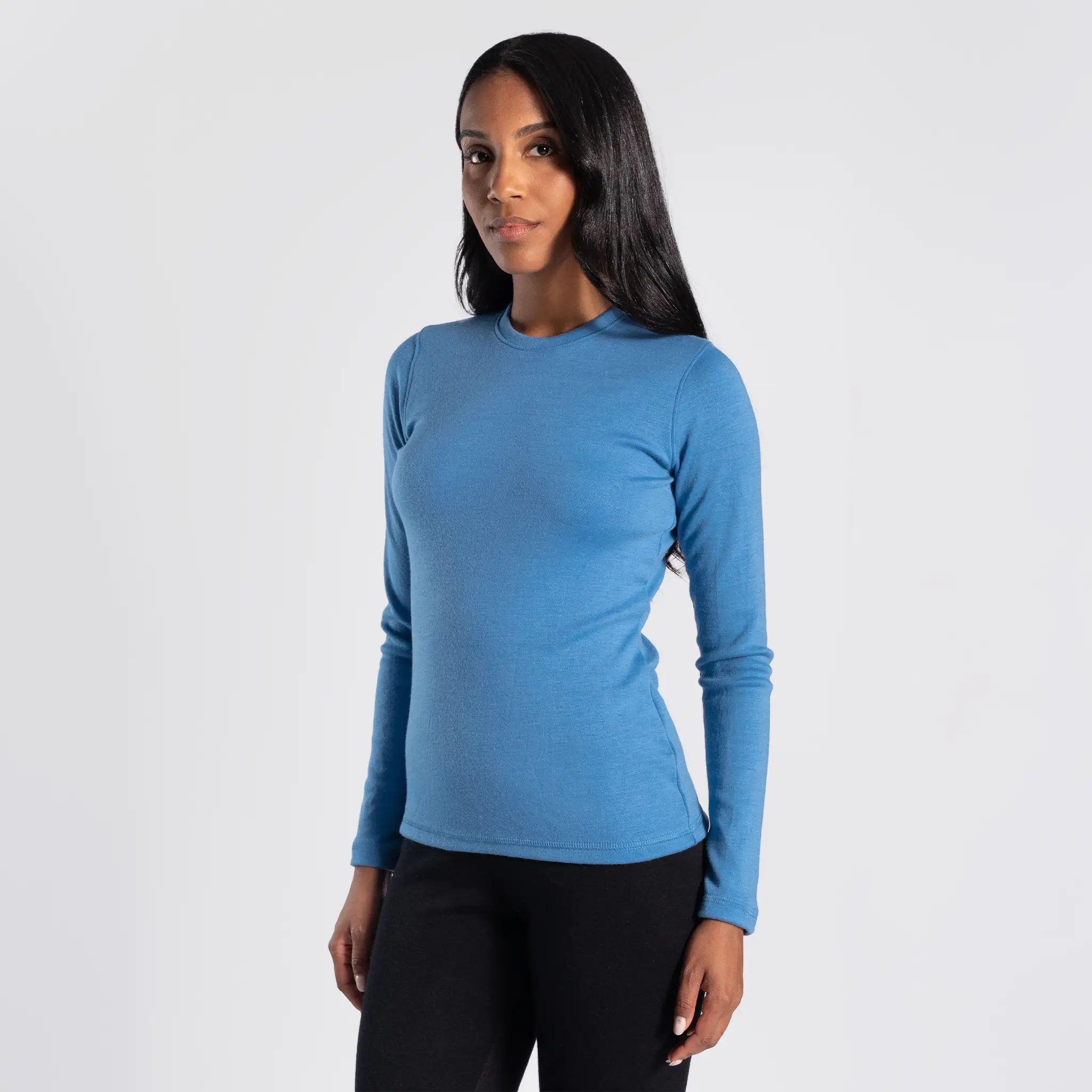 Women's Alpaca Wool Sweater: 300 Lightweight - Image 3