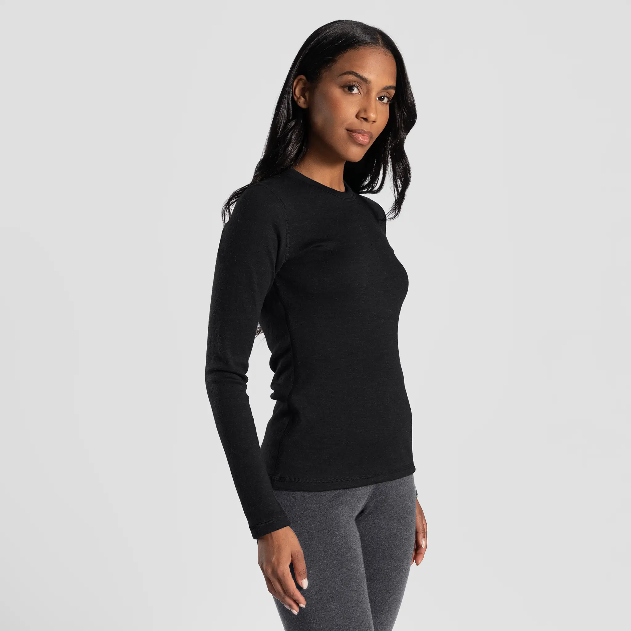 Women's Alpaca Wool Sweater: 300 Lightweight - Image 7