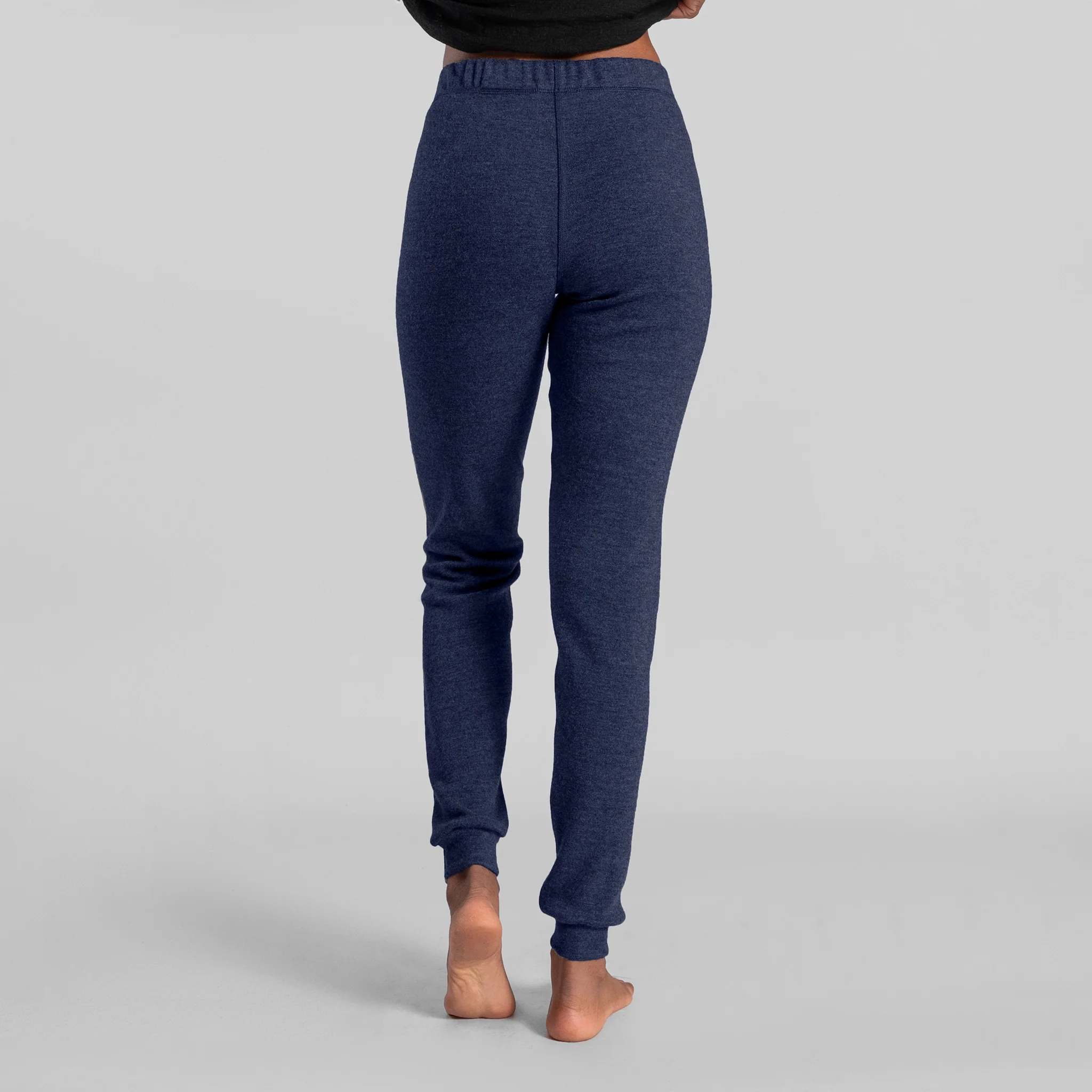 Women's Alpaca Wool Sweatpants: 420 Midweight - Image 12