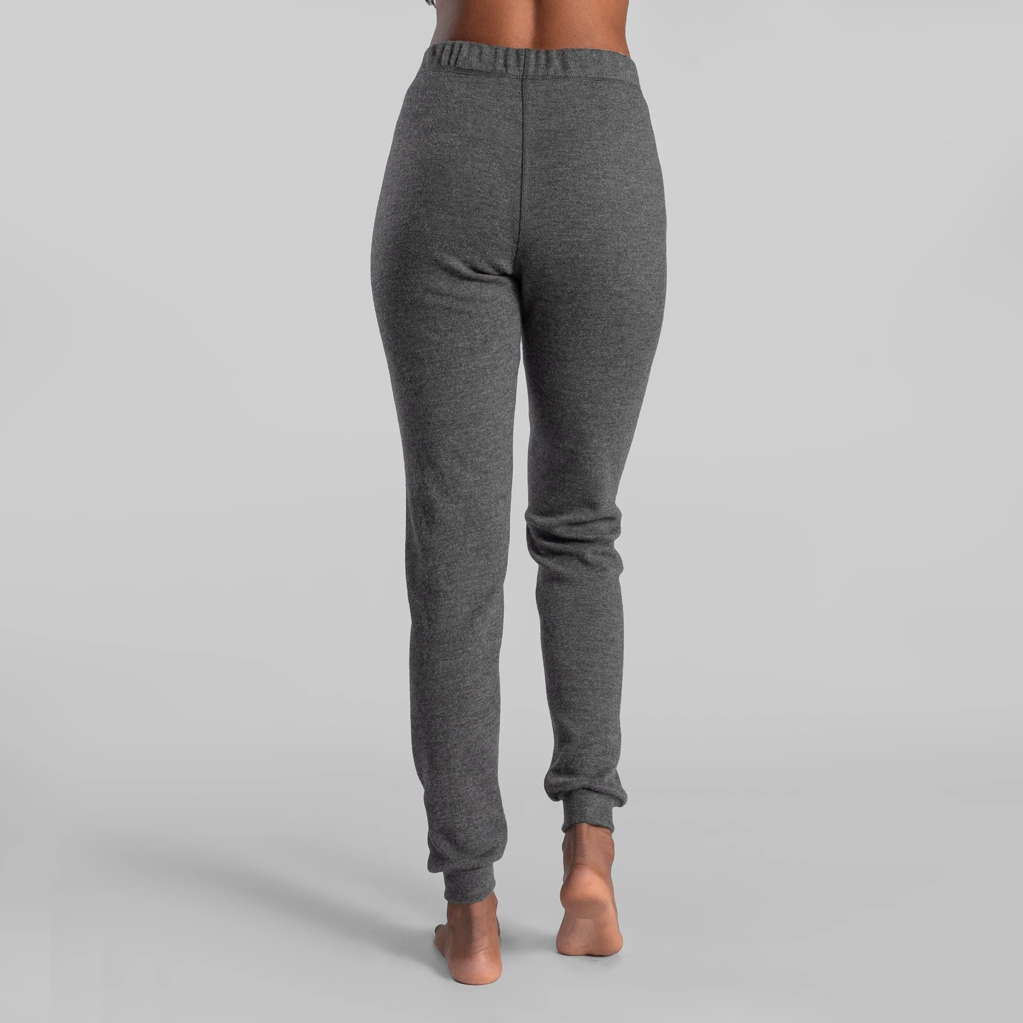Women's Alpaca Wool Sweatpants: 420 Midweight - Image 8