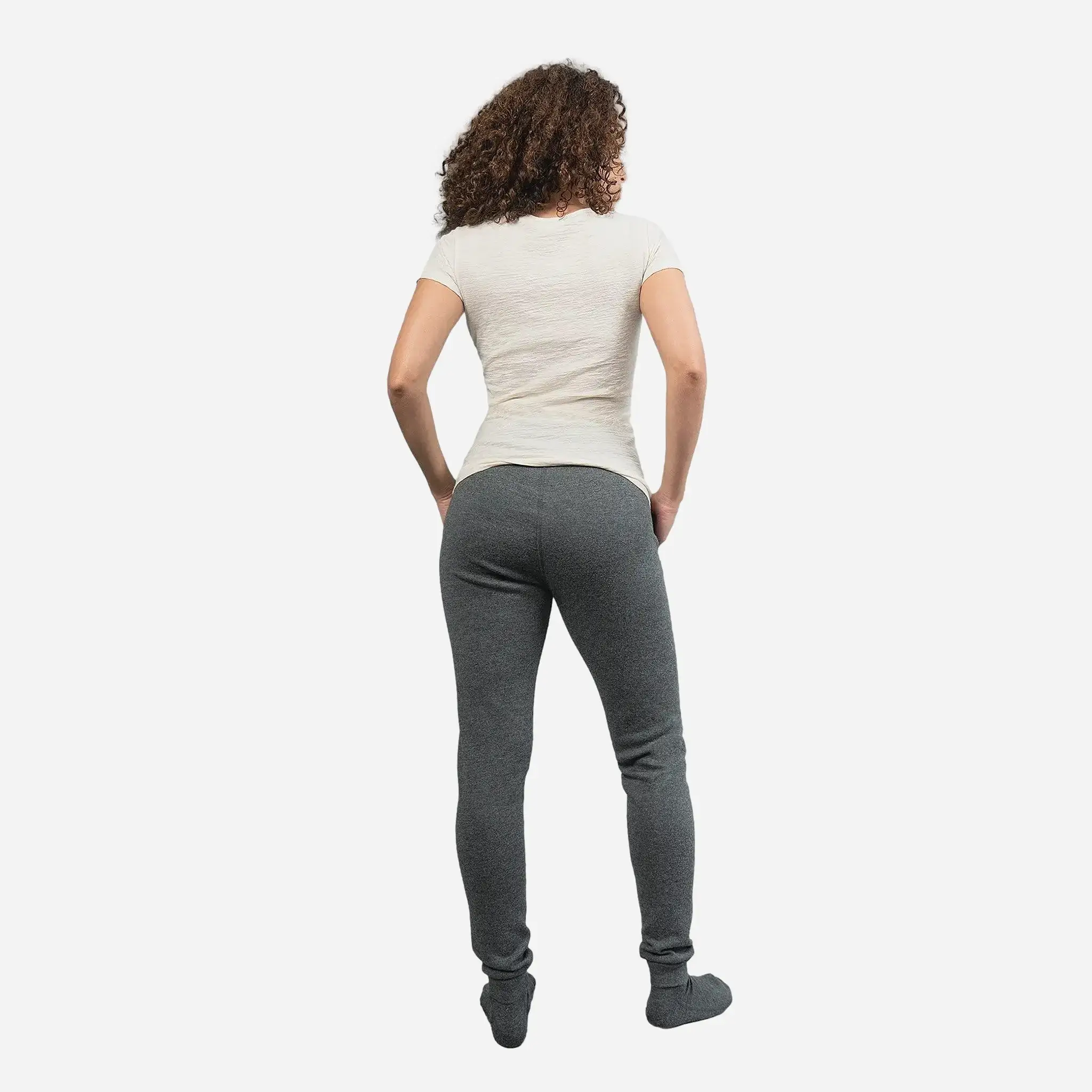 Women's Alpaca Wool T-Shirt: 160 Ultralight Crew Neck - Image 8