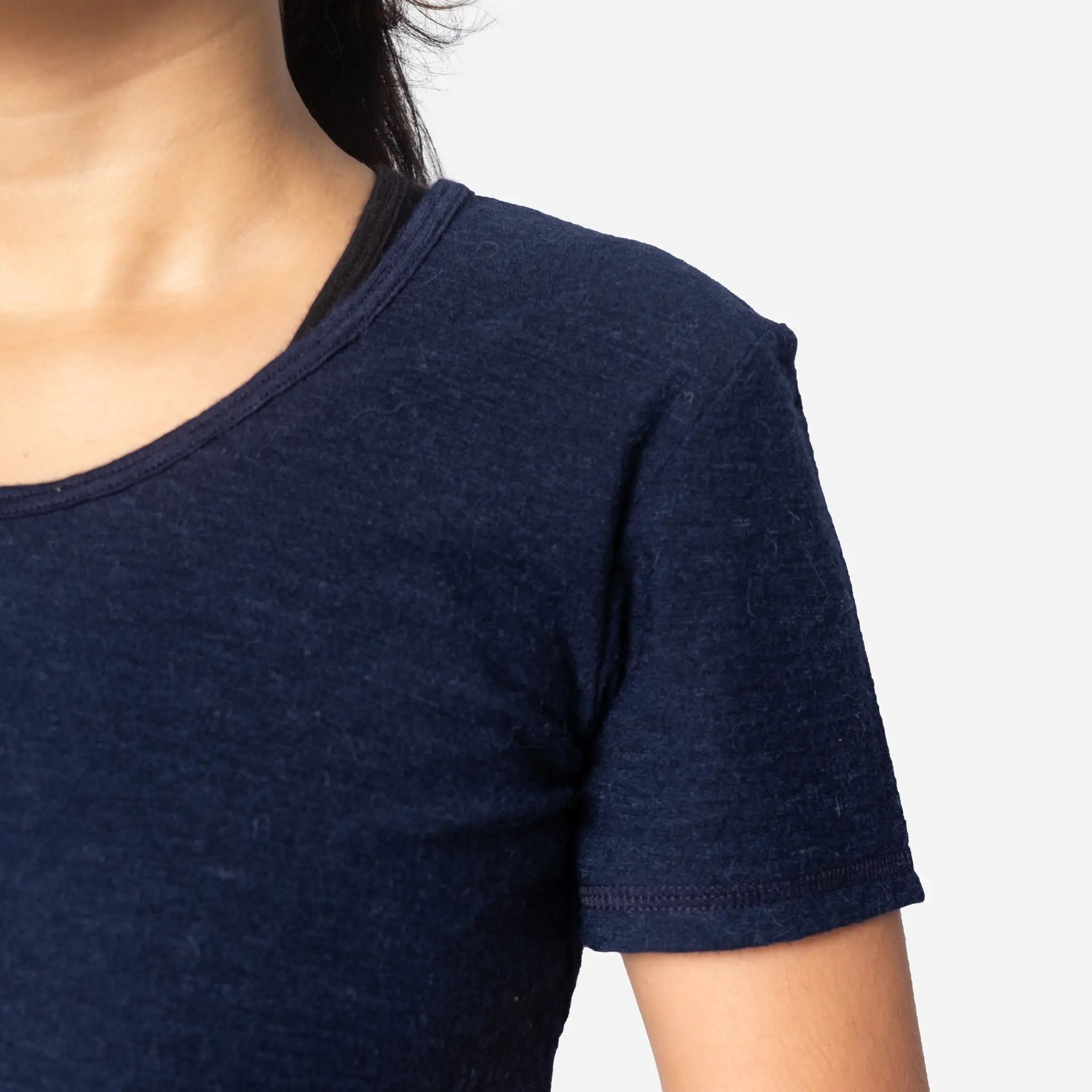Women's Alpaca Wool Hiking T-Shirt: 160 Ultralight - Relaxed Fit - Image 12
