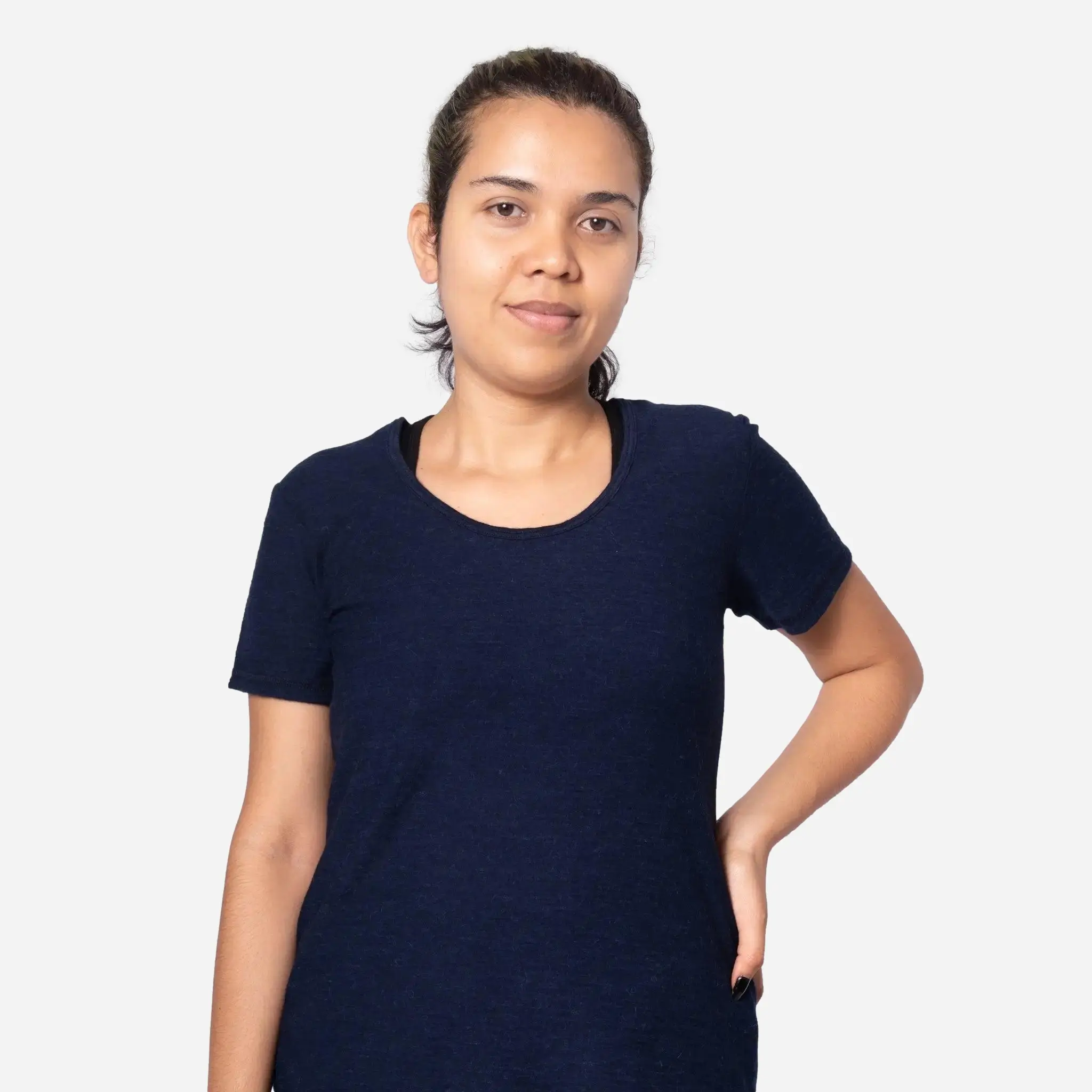 Women's Alpaca Wool Hiking T-Shirt: 160 Ultralight - Relaxed Fit - Image 9